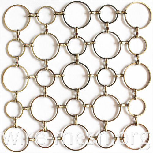 Decorative ring mesh